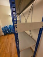 Industrial Boltless Metal Shelving Rack with 14 Reinforced Shelves - 250cm High - Image 8