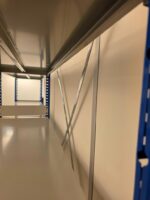 Industrial Boltless Metal Shelving Rack with 14 Reinforced Shelves - 250cm High - Image 9