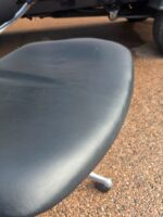 Humanscale Freedom Office Chair - Black Leather and Chrome Frame, Ergonomic Seat - Image 12