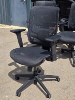 Dynamic Ergo Twist Black Mesh Office Chair | Adjustable Arms and Lumbar Support