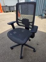 Dynamic Ergo Twist Black Mesh Office Chair | Adjustable Arms and Lumbar Support - Image 6