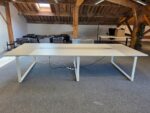 Modern Meeting / Boardroom Table | Integrated Power, Wireless Charging - 360cm