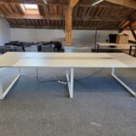 Modern Meeting / Boardroom Table | Integrated Power, Wireless Charging - 360cm