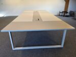 Modern Meeting / Boardroom Table | Integrated Power, Wireless Charging - 360cm - Image 7