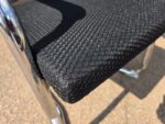 Cantilever Office Meeting Chairs | Grey Seats and Chrome Frames - Set of 28 - Image 8