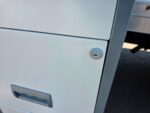 IKEA A4 Filing Cabinet | 4 Drawer Tall Grey and White Metal Office Storage - Image 6