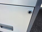 IKEA A4 Filing Cabinet | 4 Drawer Tall Grey and White Metal Office Storage - Image 7