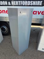 IKEA A4 Filing Cabinet | 4 Drawer Tall Grey and White Metal Lockable Storage - Image 4