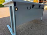 Left Hand Corner Desk with Mobile Pedestal | White L-Shaped Office Desk -  160cm - Image 9