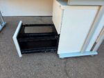 Right Hand Corner Desk with Mobile Pedestal | White L-Shaped Office Desk - 160cm - Image 12