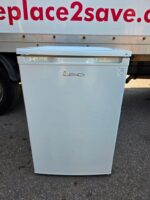 LEC Undercounter Fridge Freezer | White Compact Office Kitchen Appliance