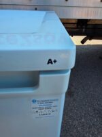 LEC Undercounter Fridge Freezer | White Compact Office Kitchen Appliance - Image 4