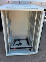 18U Server Rack Cabinet | Lockable Unit with Glass Door - 60x60 Footprint - Image 8
