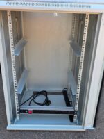 18U Server Rack Cabinet | Lockable Unit with Glass Door - 60x60 Footprint - Image 15