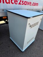12U Server Rack Cabinet | Wooden Mobile Unit with Lockable Doors and Shelves - Image 7