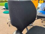 Humanscale Freedom Draughtsman Chair Tall Ergonomic Drafting Stool - Black - Image 4