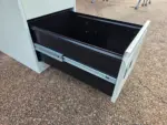Silverline Office Filing Cabinet Lockable 2 Drawer Light Grey - A4 Foolscap - Image 8