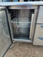 Williams Preparation Counter Fridge / Commercial Stainless Steel Unit - 189cm - Image 4