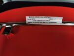 Boss Design Bar Stools with Red Shell Chrome and Frame - Stackable Set of 6 - Image 3