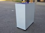 Senator Office Storage Cupboard | 2 Door Lockable Cabinet with Glass Top - 120cm - Image 7