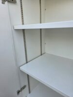 Senator Office Storage Cupboard | 2 Door Lockable Cabinet with Glass Top - 120cm - Image 8