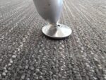 Office Oval Meeting Table | Boardroom Beech Effect Top with Grey Legs | 200cm - Image 9