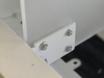 Electric Sit Stand Desk | 2 Person Back to Back White Workstation - 158cm - Image 8