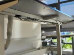 Electric Sit Stand Desk | 2 Person Back to Back White Workstation - 158cm - Image 9
