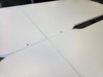 4 Person Office Desk, Bench Workstation with White Tops and Grey Frame - 280cm - Image 12