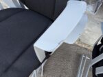 Kinnarps Cantilever Meeting Chairs with Black Fabric | Set of 6 Stackable Seats - Image 10