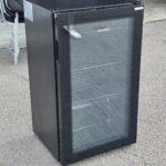 Comfee Drinks Fridge Cooler with Reversible Glass Door | 93L Volume - Black