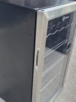 Comfee Drinks Fridge Cooler with Reversible Glass Door | 93L Volume - Black - Image 7