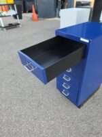 Bisley MultiDrawer A4 Cabinet | Blue Steel Modern Office Storage - 67cm - Image 4