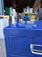 Bisley MultiDrawer A4 Cabinet | Blue Steel Modern Office Storage - 67cm - Image 8