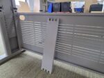 Left Hand Adjustable Desk with Wave Beech Top and 3 Drawer Pedestal - 160cm - Image 16