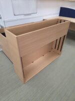 A0 Office Plan Chest | 9 Drawer Beech Effect Flat File Modular Cabinet - 130cm - Image 7