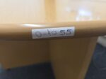 Office Circular Meeting Table | Beech Finish Unit with Cross Base - 122cm - Image 6