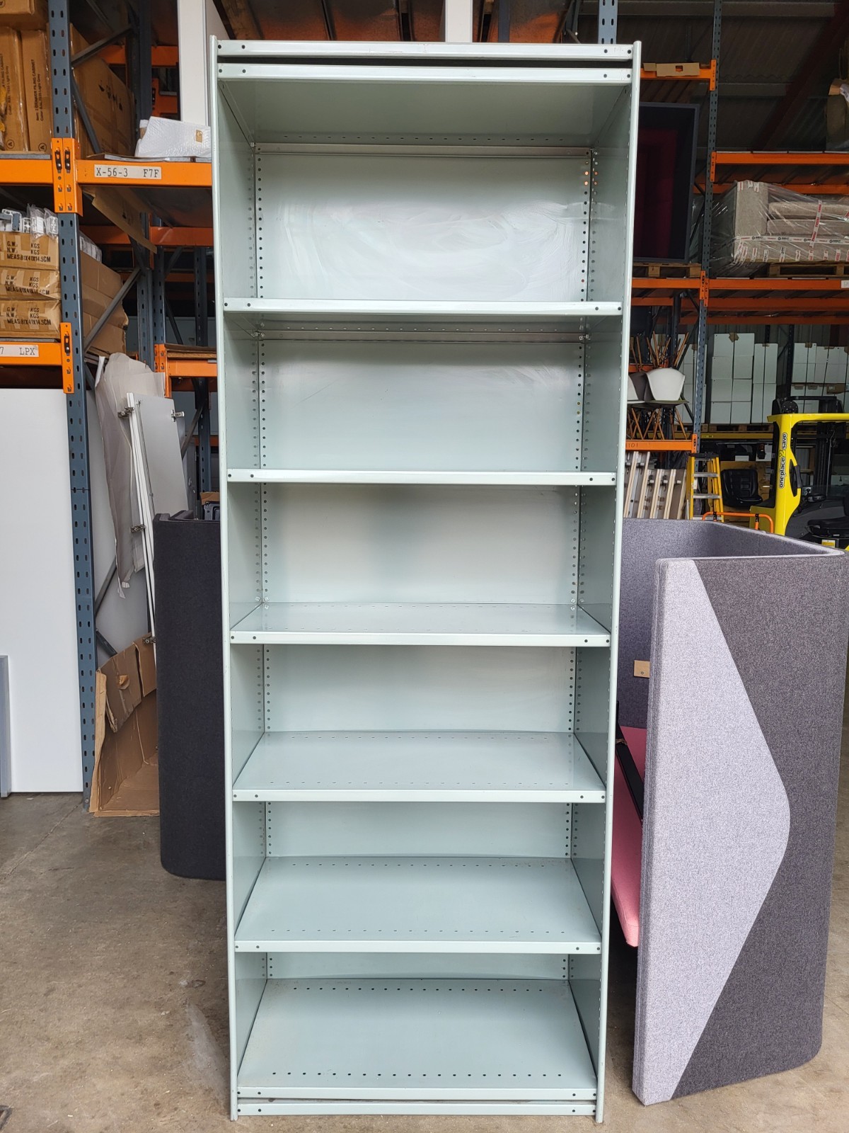 Used office shelving