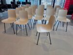 10 Person Meeting Table with Vitra HAL Meeting Chairs - 320cm Top With Power - Image 17