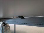 Steelcase 8-Person Desk - Bench with Double Wave White Top and Screens - 160cm - Image 17