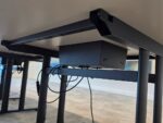 Large Modular Boardroom Table – Grey Conference Table with Integrated Power - Image 12