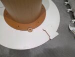 Round Oak Meeting Table – Pedestal Base with Integrated Power and USB - 120cm - Image 20