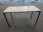 Vitra Map Training Table  - 120cm White Project Table with Lockable Castors - Image 5