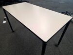 Vitra Map Training Table  - 120cm White Project Table with Lockable Castors - Image 6