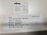 Vitra Map Training Table  - 120cm White Project Table with Lockable Castors - Image 8
