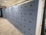 90 Compartment Office Lockers - Combination Lock Staff Storage Units, 720cm Wide - Image 2