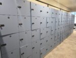 90 Compartment Office Lockers - Combination Lock Staff Storage Units, 720cm Wide - Image 4
