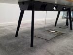 Matt Navy Boardroom Table with Dual-Sided Power and USB - 400cm Modern Unit - Image 5