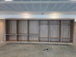 6x Storage Cabinet Set - Grey Wood Effect Cupboards - 604W × 223H × 50D cm - Image 8