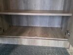 6x Storage Cabinet Set - Grey Wood Effect Cupboards - 604W × 223H × 50D cm - Image 10